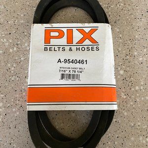 PIX Belts & Hoses MTD /CUB Cadet Belt A-954-0461.